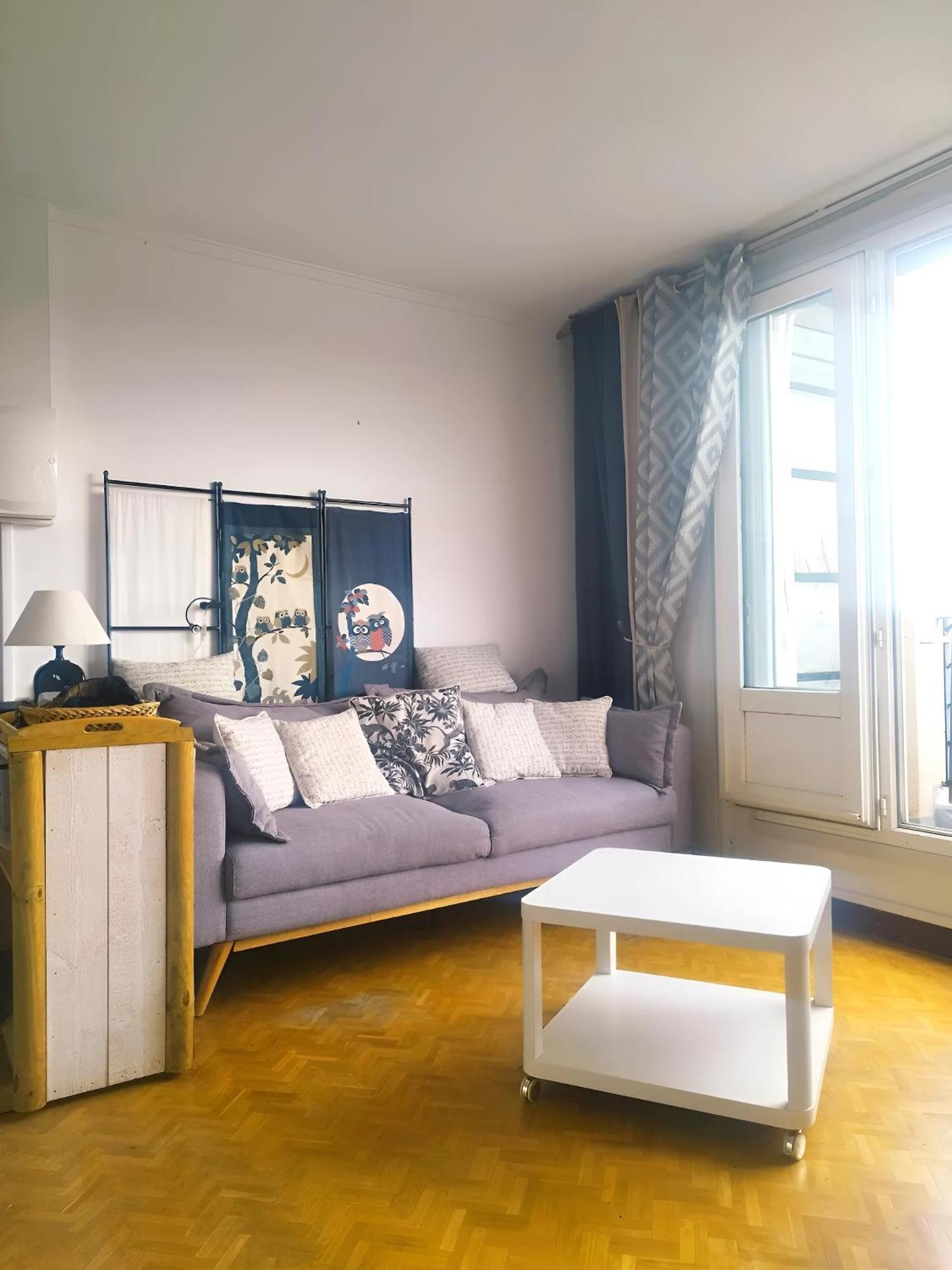 Charmant Appartement Lumineux - Dernier Etage Avec Balcon - Proche Centre-Ville Nantes Luaran gambar